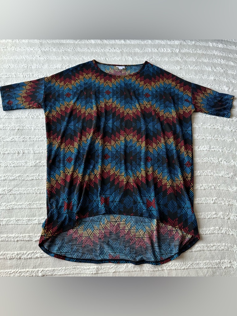 LuLaRoe | Irma Tunic | Multicolor Geometric